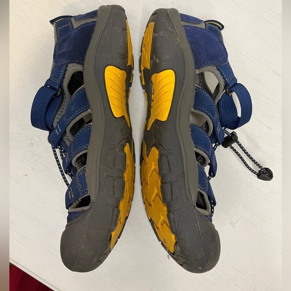 Keen Unisex Newport H2 Closed Toe Water Sandal Black Blue Sz 6 - Picture 6 of 14